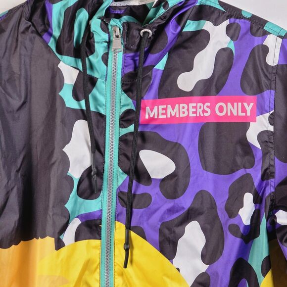 Members Only X Size Small Nickelodeon Windbreaker - Picture 4 of 8